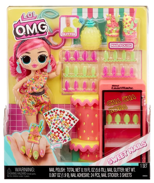 OMG Sweet Nails Pinky Pops Fruit Shop L.O.L. Surprise