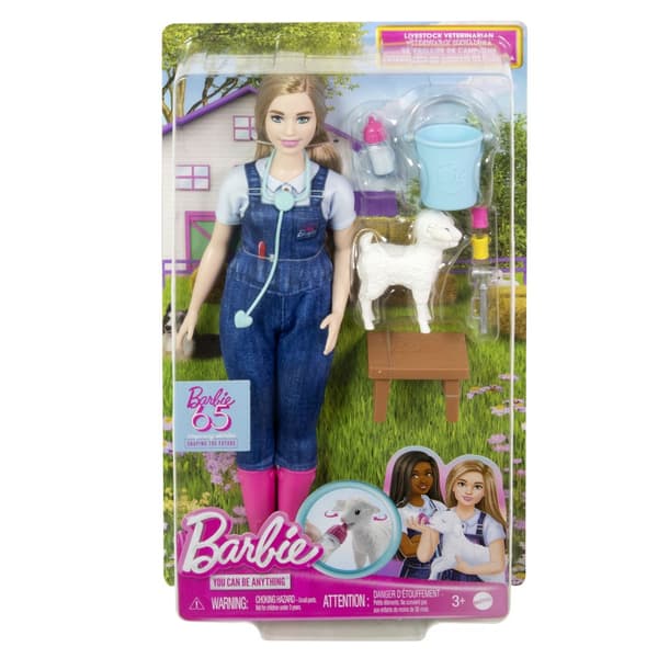 Barbie Veterinär Modedocka