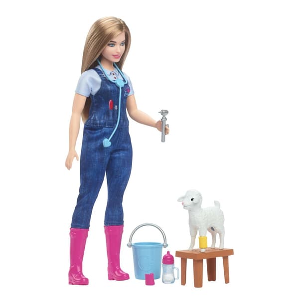 Barbie Veterinär Modedocka