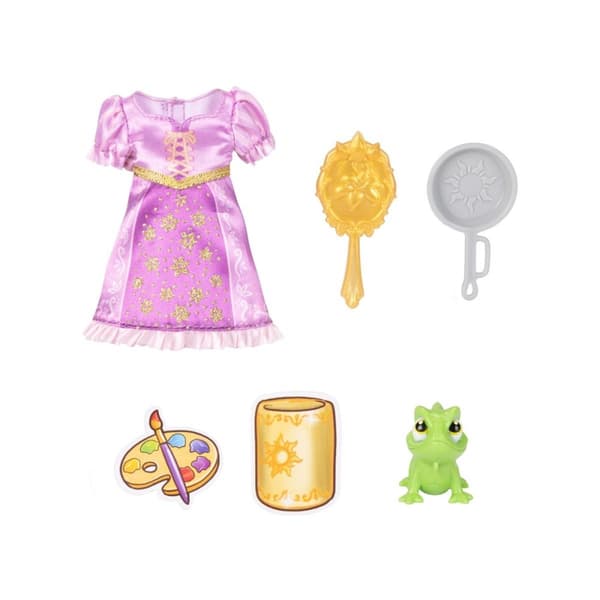 Disney Princess Rapunzel Docka med tillbehör 15cm