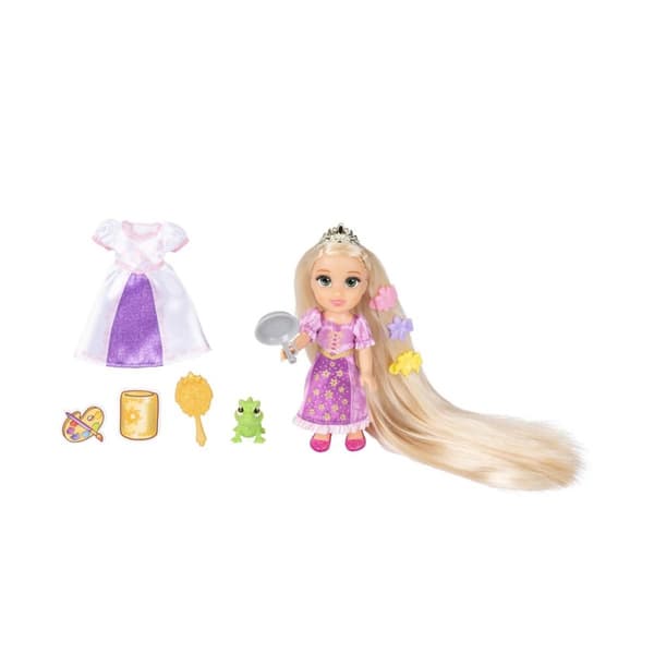 Disney Princess Rapunzel Docka med tillbehör 15cm