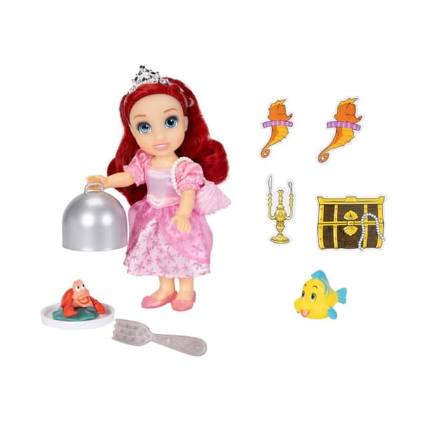 Disney Princess Ariel Dukke med tilbehør 15 cm