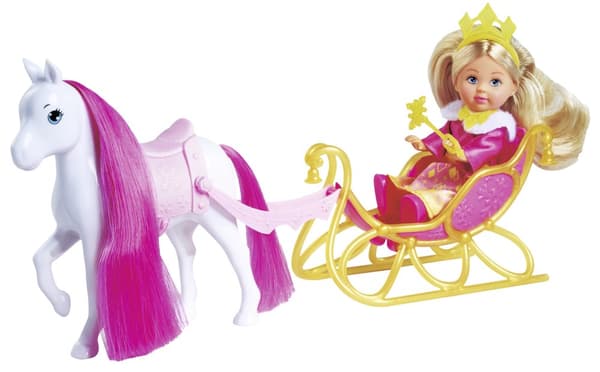 Evi LOVE Prinsessa med Vintersläde