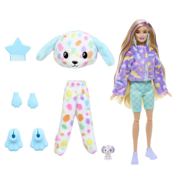 Barbie Cutie Reveal Color Dreams Hund