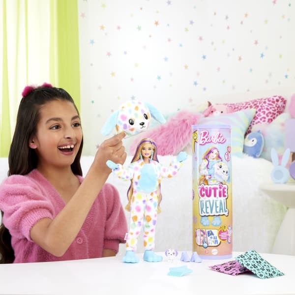 Barbie Cutie Reveal Color Dreams Hund
