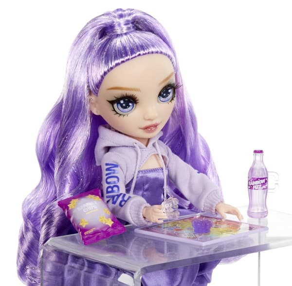 Sparkle & Shine motedukke Viola Rainbow High
