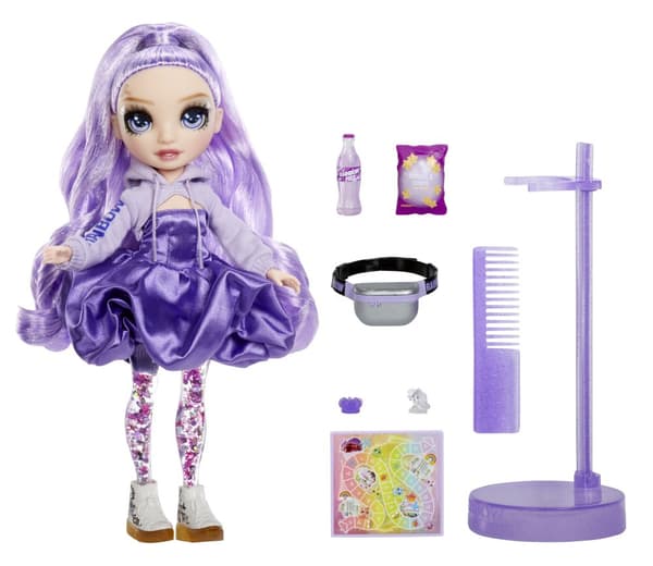 Sparkle & Shine motedukke Viola Rainbow High