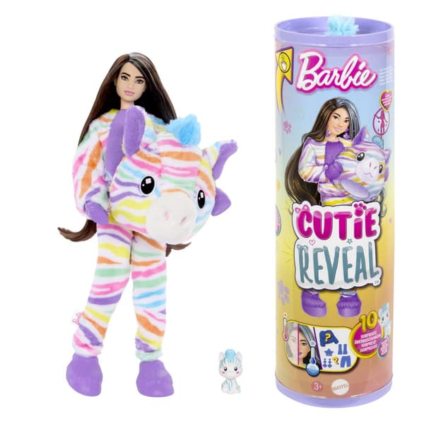 Barbie Cutie Reveal Color Dreams Sebra