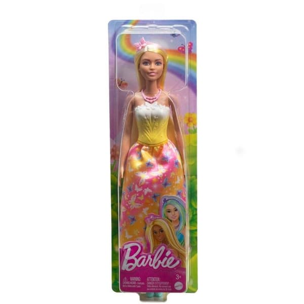 Barbie Royals Motedukke Gul