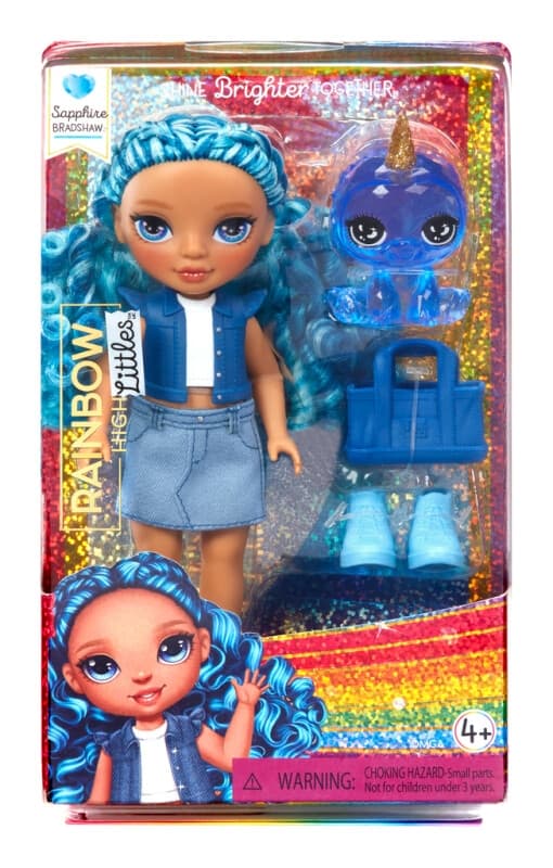 Rainbow High Littles Docka Sapphire Bradshaw