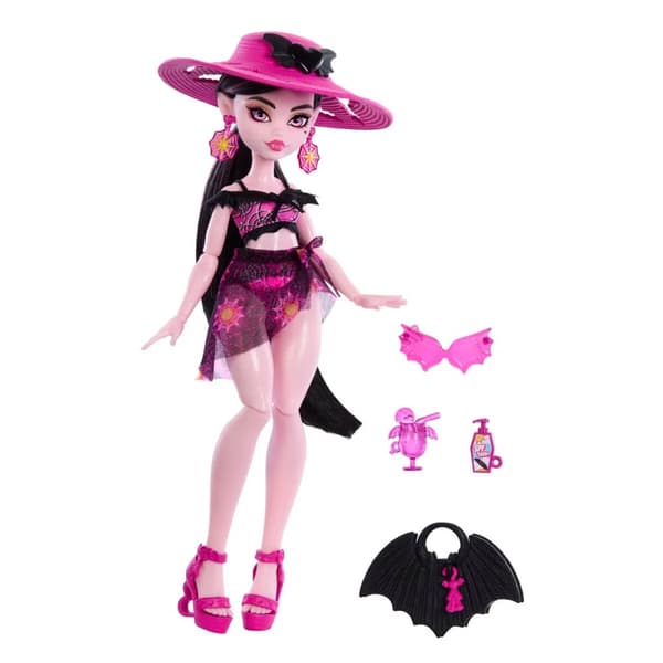 Monster High Scare-adise Island Draculaura Docka