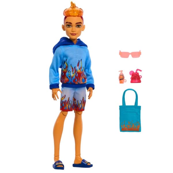 Monster High Scare-adise Island Heath Burns Dukke