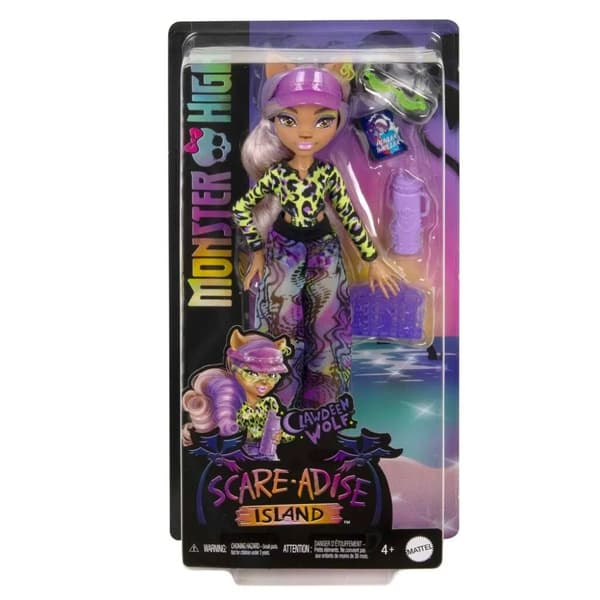 Monster High Scare-adise Island Clawdeen Wolf Nukke