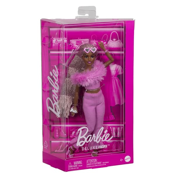 Barbie Deluxe Style Fur Black