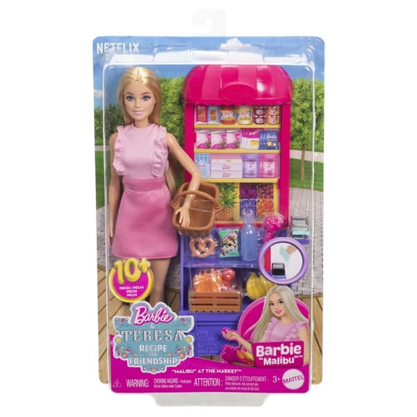 Barbie Recipe for Friendship Malibu lekesett med dukke og tilbehør