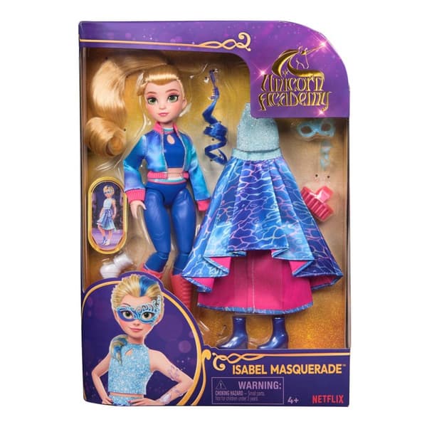 Unicorn Academy Fashion Doll Isabel Masquerade 24 cm