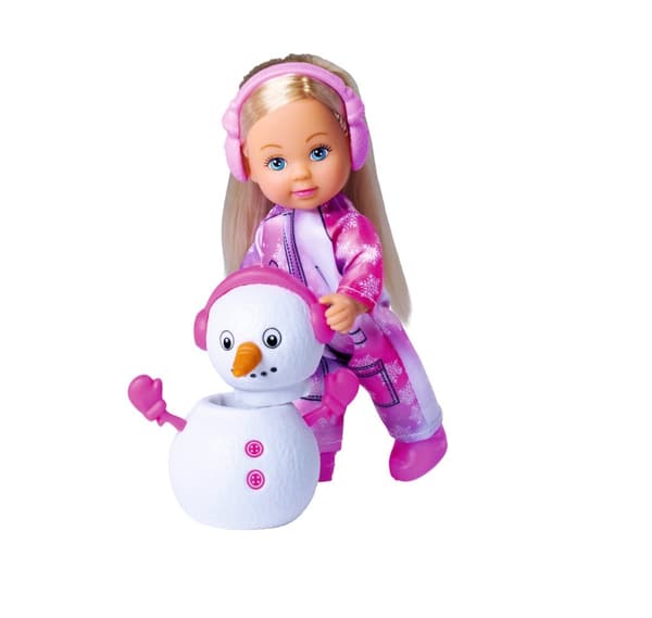 Evi Love Docka med snögubbe