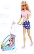 Miniatyrbild 3 av 6: Steffi Love Cykel med cykelkärra och dockor