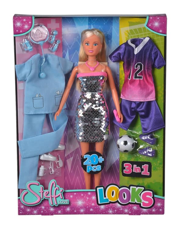Steffi Love Looks 3 i 1 med docka