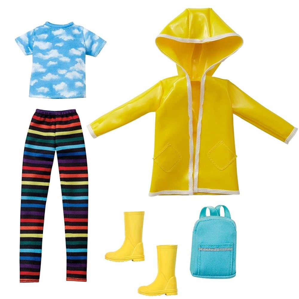 Creatable World Rainy Day Style Pack Dockkläder Regnkläder