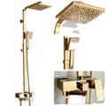 Miniatyrbillede 1 af 2: Badeværelsesarmatur, Luksus Guld Finish, Vægmonteret Design, Type A