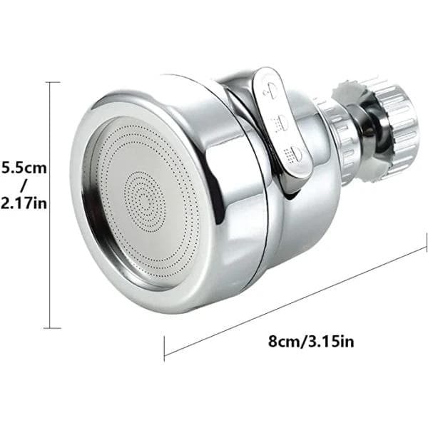 Mundstykke til Vandhane - 360° Roterende Vand Adapter