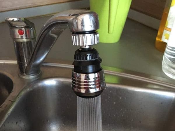 Mundstykke til Vandhane - 360° Roterende Vand Adapter