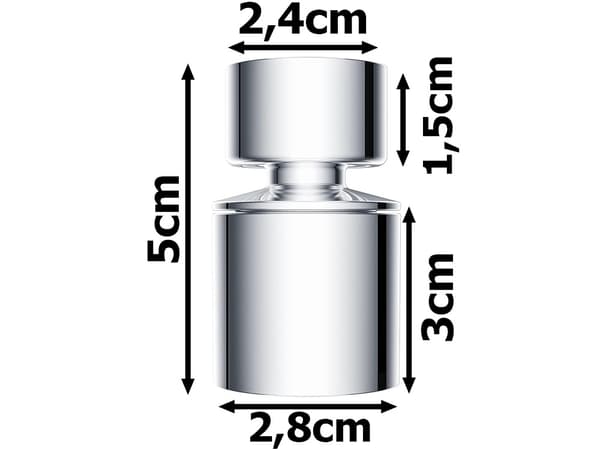 Munstycke till Kran - 360° Roterande Vatten Adapter