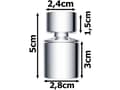 Miniatyrbillede 4 af 10: Munstycke till Kran - 360° Roterande Vatten Adapter