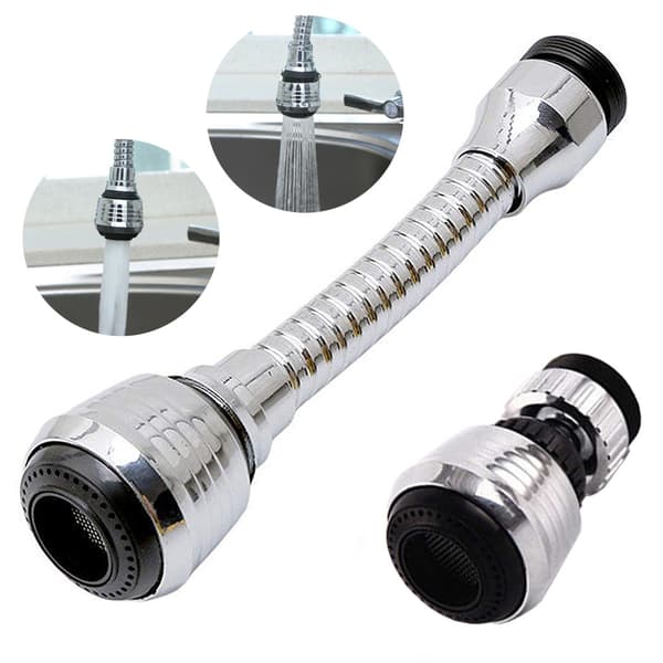 Munstycke till Kran - 360° Roterande Vatten Adapter
