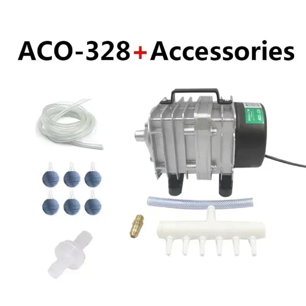 Luftkompressor, 60W effekt, EU-adapter,328-60W Tillbehör, EU-adapter 220V-50HZ