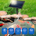 Miniatyrbild 2 av 4: Sjöpump Luftpump Aerator, Solenergi, Justerbara lägen, Utomhusbruk
