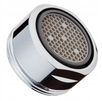 Keittiöhanan poresuutin kromattu 24 mm