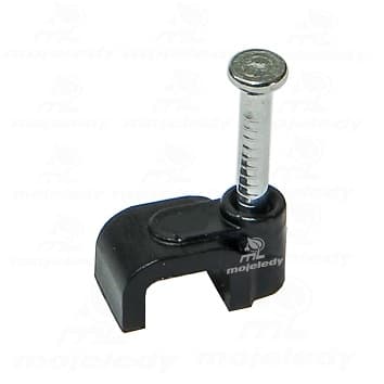 Flad kabelholder sort 5,6/7 100stk CG7C