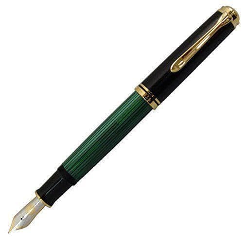 Pelikan Premium M400 EF Reservoarpenna Svart-Grön