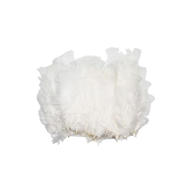 Tundrafjädrar 12/18 cm 25g Vit