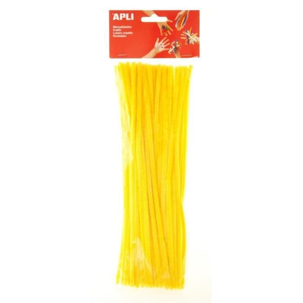 Påse med 50 gula larver 30 cm