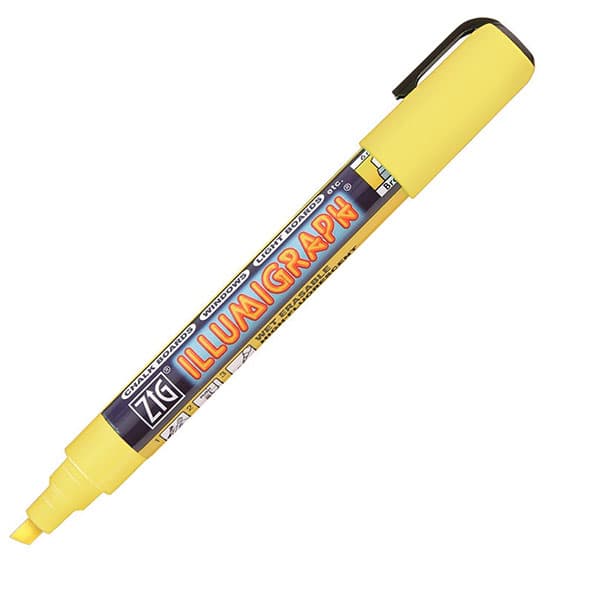 ZIG Illumigraph 6 mm - Gul - Fluorescerande