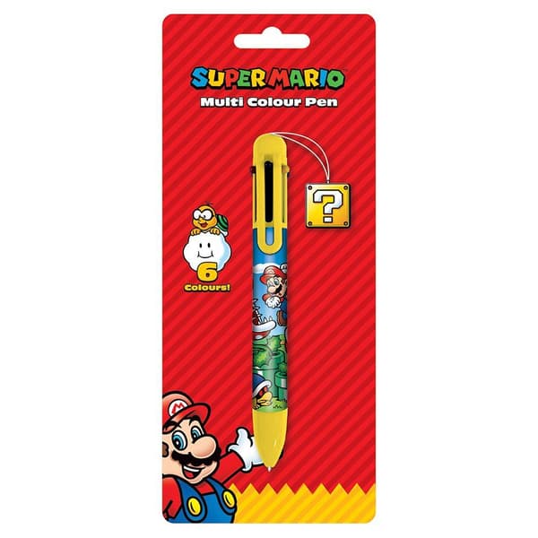 Super Mario Farve blok pen Yellow/Blue/Green One Size