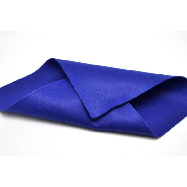 Filt 1 mm Polyester 24 x 30 cm Elblå