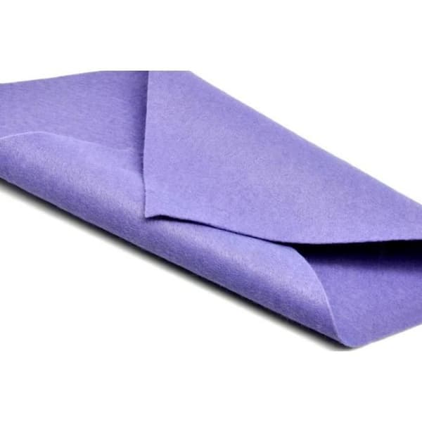 Filt 1 mm Natur 45 x 50 cm Lavendel