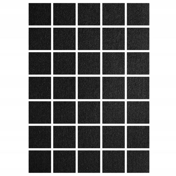 Itsekiinnittyvät huopatyynyt 2,5x2,5 cm 35 kpl