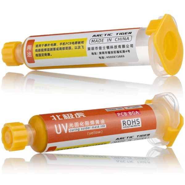 Loddemaske orange 10ml med stempel