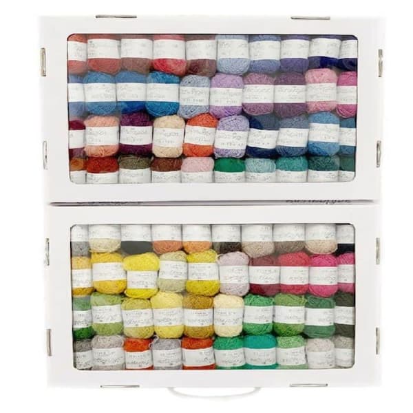 Filt - ullfilt - Scheepjes filtsats - 53468168168 - Metropolis Color Pack - 80 x 10 Gram (1 kartong)