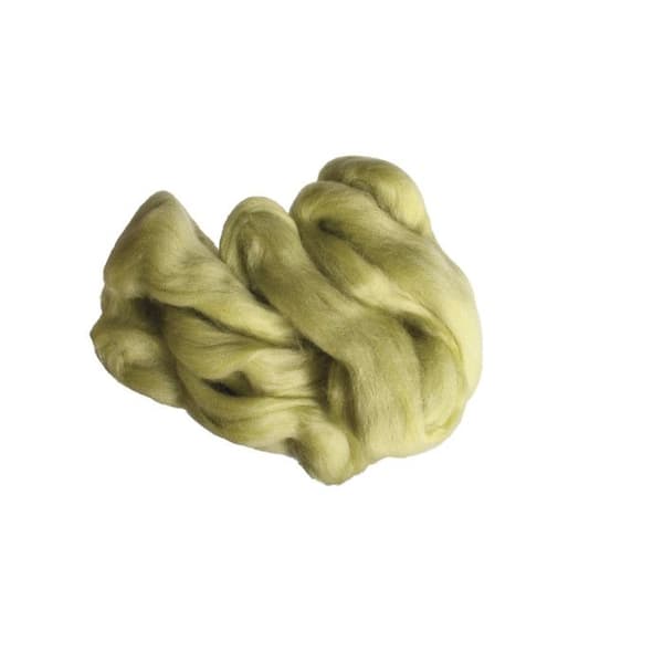 Virgin ull, ljus oliv, 50g påse