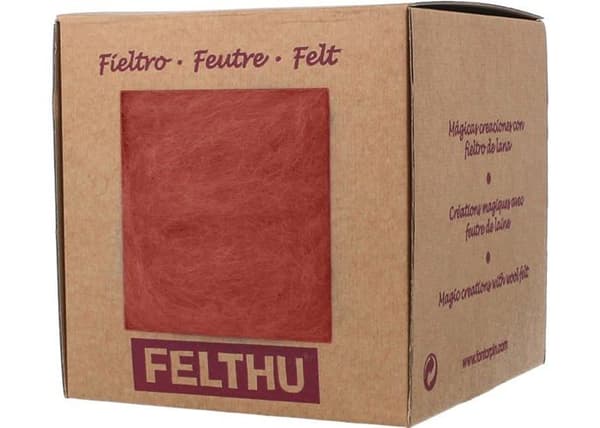 Feutrine - ullfilt - kit för att filta Innspiro - 1418 - FELTHU, lax, liten