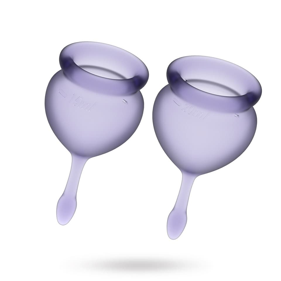 SATISFYER FEEL GOOD MENSKOPP - LILLA