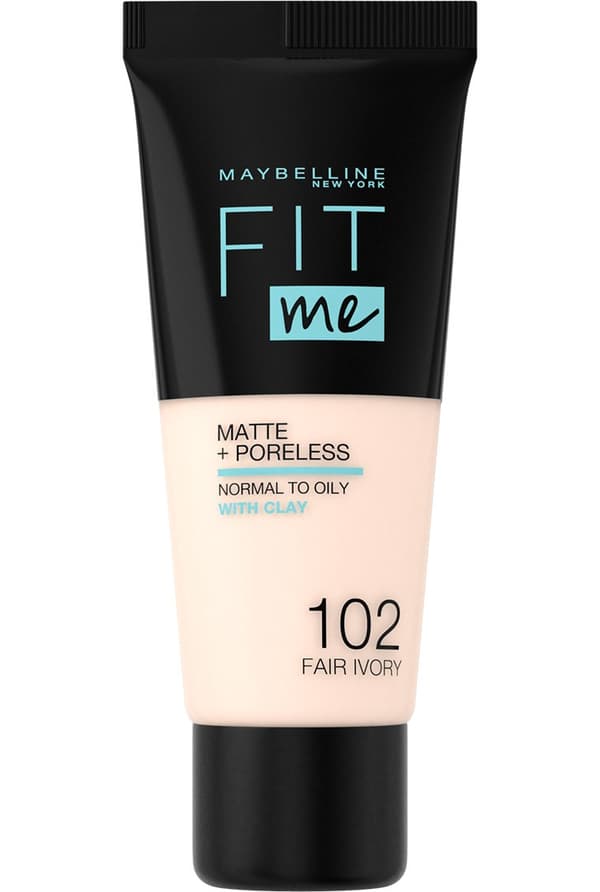 Maybelline Fit Me Matte + Poreless Foundation 102 Fair Ivory