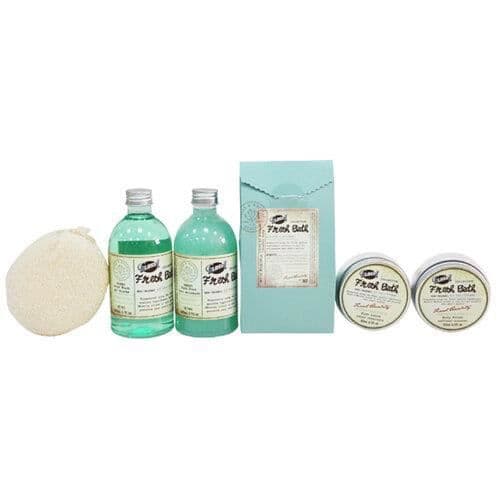 Presentset badset med den delikata doften av aloe vera och pepparmynta - 6 st