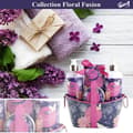 Miniatyrbild 4 av 4: Coffret vård - GLOSS - Floral Fusion - Lilja &amp; fresia - Badsalt - Kroppssmör - Duschgel